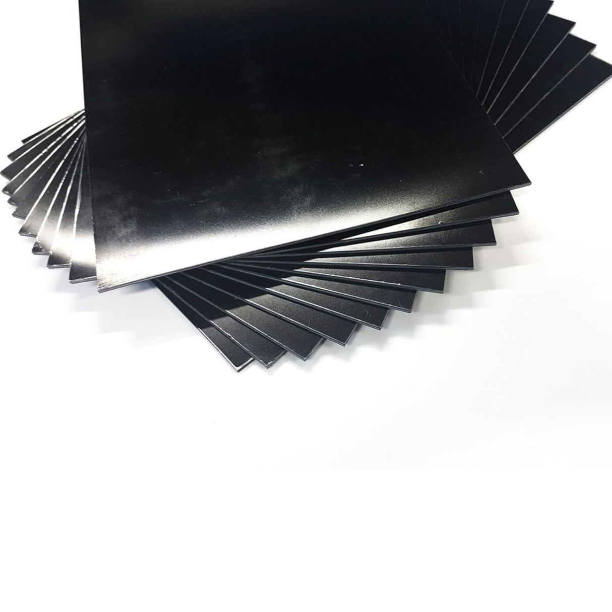 Singhal Black Premium Polypropylene PP Sheet 380x380 MM, 1mm Thickness, Durable, Lightweight & Weatherproof for Industrial & DIY Use