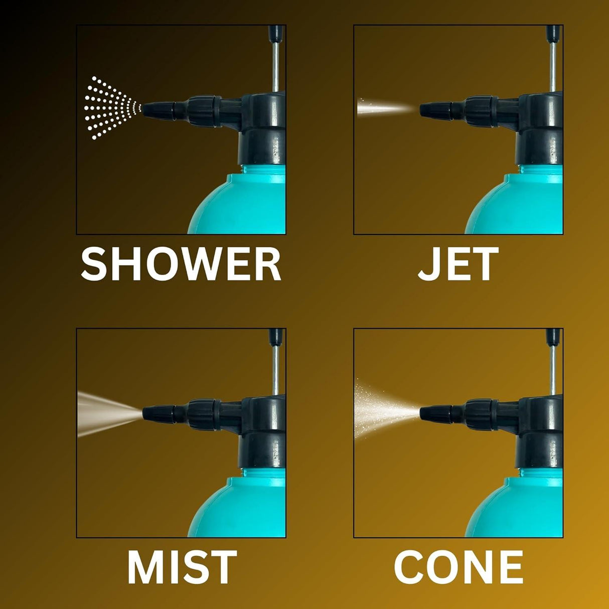 2L Pressure Spray Pump - Set of 2 for Home Garden | Ideal for Plants, Lawn, & Gardening | Water Pump Sprayer Bottles - Singhal Mart