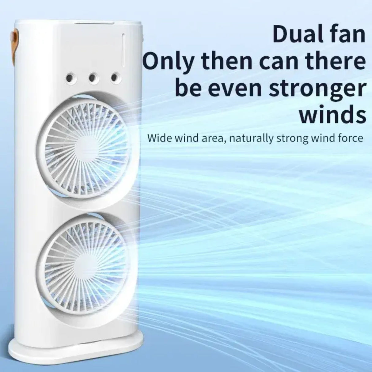 Singhal Double Ended Spray Fan Desk Fan with Mist Spray for Refreshing Cooling Portable Room Air Purifier