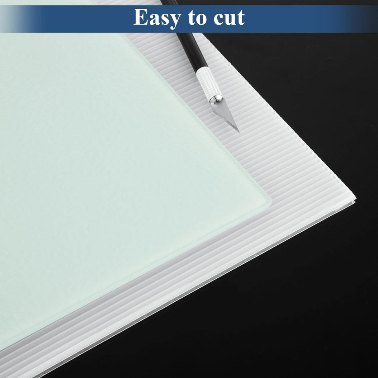 Singhal PP Corrugated Sheets 5MM Thick Durable, Versatile Ideal for Packaging, Art & Craft, Decoration, DIY Work, Scrapbooking, Size 9 X 15 inch White