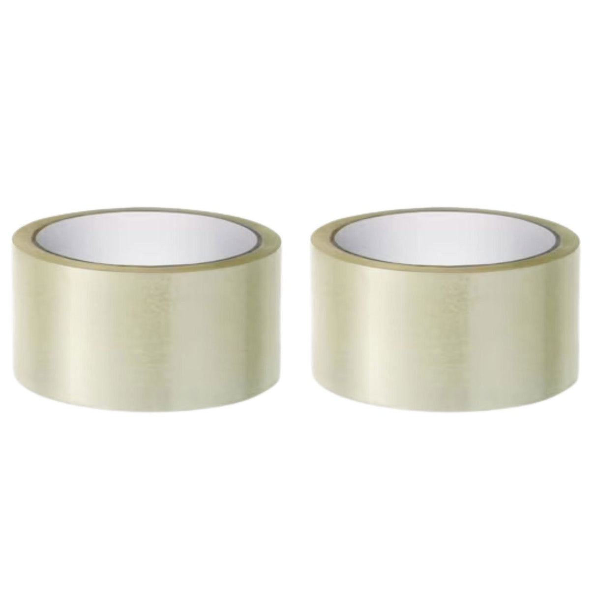 48mm x 75m Clear Packaging Tape, Pack of 2 Rolls – Strong Adhesive for Reliable Sealing and Packaging - Singhal Mart
