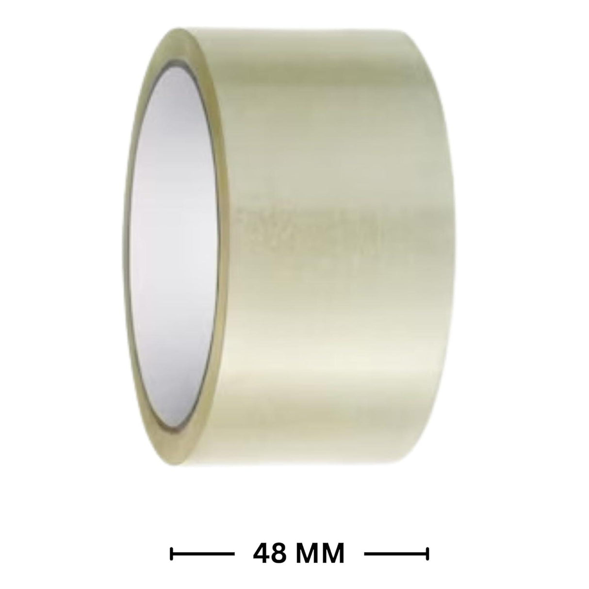 48mm x 75m Clear Packaging Tape, Single Roll – Strong Adhesive for Secure Sealing and Packaging - Singhal Mart