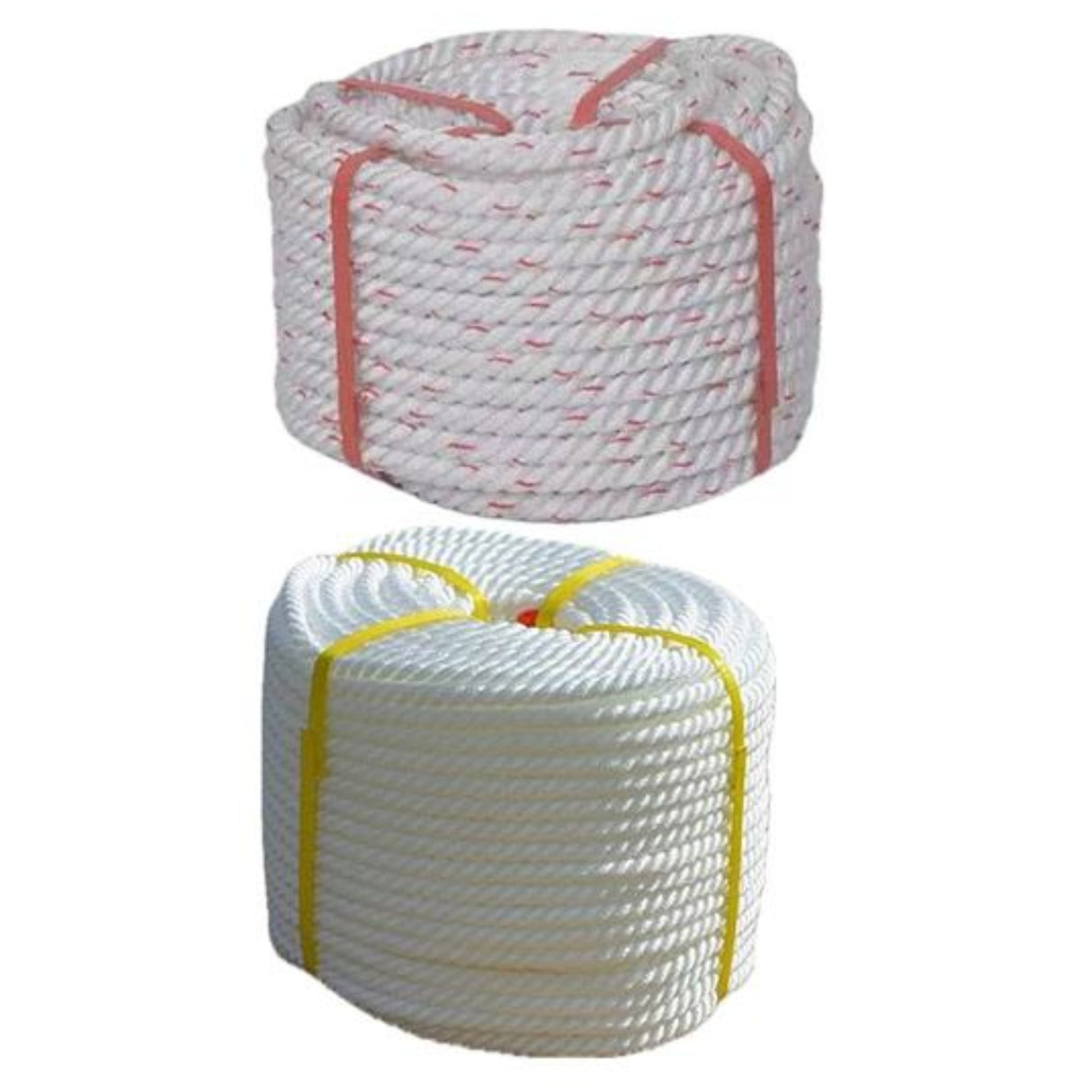 Singhal PP Plastic Twisted White Rope 4mm & 6mm - 10m to 200m | Strong & Multipurpose | Household, Agriculture & Packaging | Clothesline, Agriculture & Utility Rope