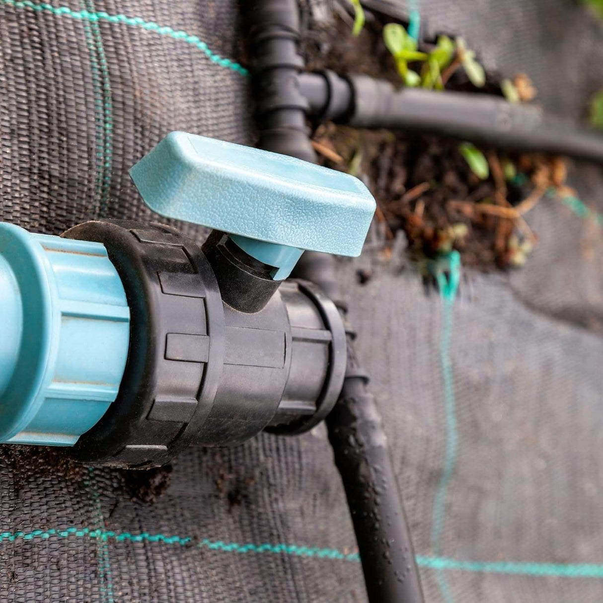 Singhal 16mm Drip Irrigation Pipe Roll, Black Hose for Garden Watering, Plant Care, Tree Irrigation, and Home Farming Accessories