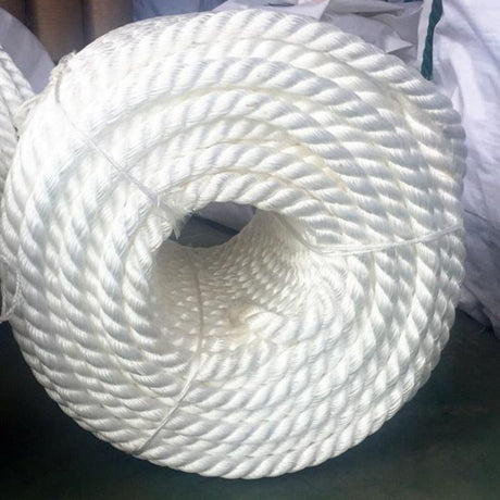 Singhal PP Plastic Twisted White Rope 4mm & 6mm - 10m to 200m | Strong & Multipurpose | Household, Agriculture & Packaging | Clothesline, Agriculture & Utility Rope
