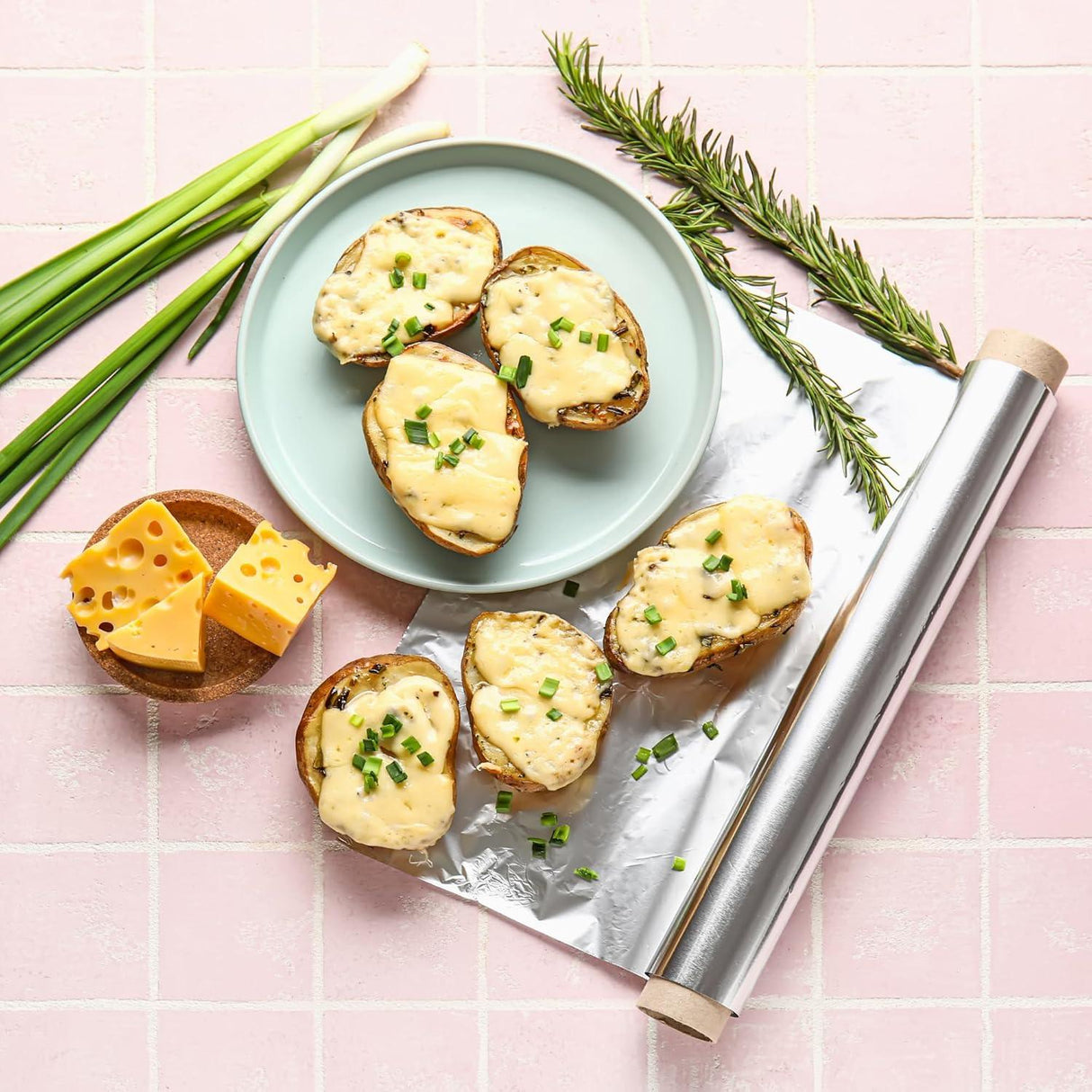 Aluminum Foil, 27 Meters, 11 Microns – Silver Foil for Kitchen, Food Packing, Wrapping, Storing, and Serving (9 Meters per Pack of 3) - Singhal Mart