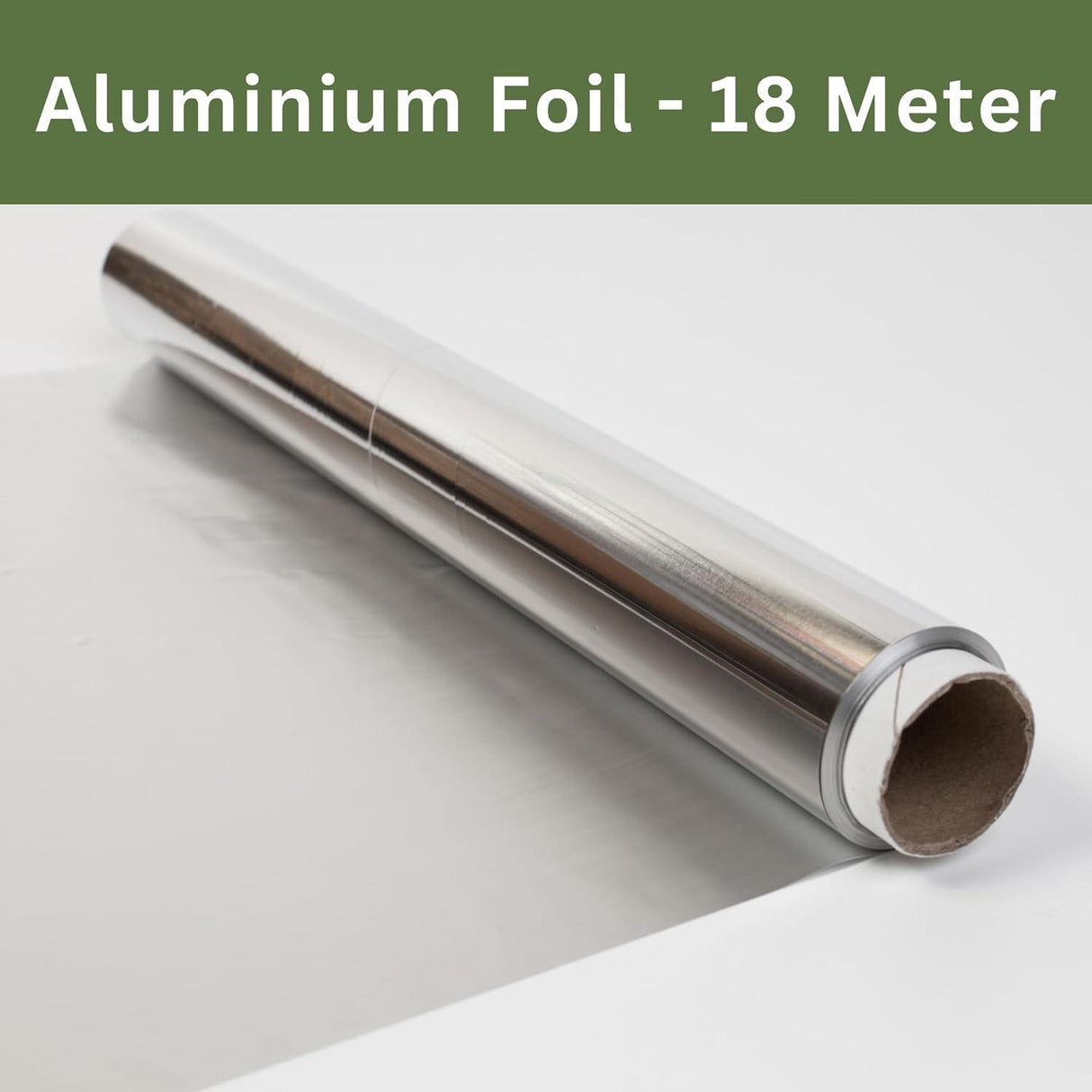 Aluminum Foil, 36 Meters, 11 Microns – Silver Foil for Kitchen, Food Packing, Wrapping, Storing, and Serving (18 Meters per Pack of 2) - Singhal Mart