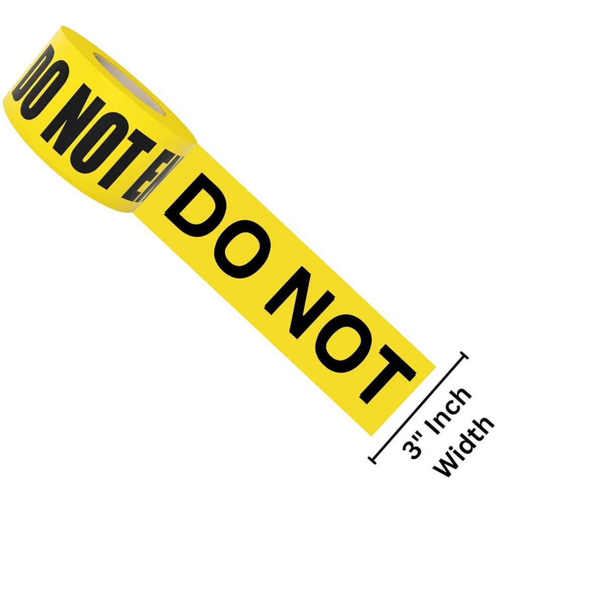Do Not Enter Barricade Tape - 3 Inches Wide, 300 Meters Long Pack of 3 - Singhal Mart