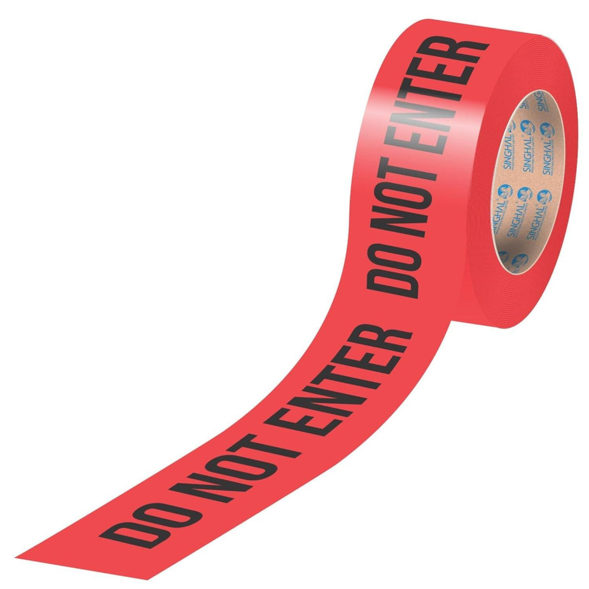 Do Not Enter Barricade Tape - 3 Inches Wide, 300 Meters Long pack of 1 - Singhal Mart