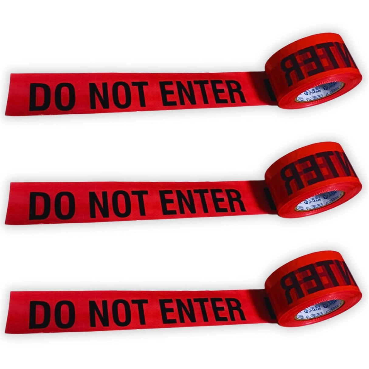 Do Not Enter Barricade Tape - 3 Inches Wide, 300 Meters Long pack of 1 - Singhal Mart