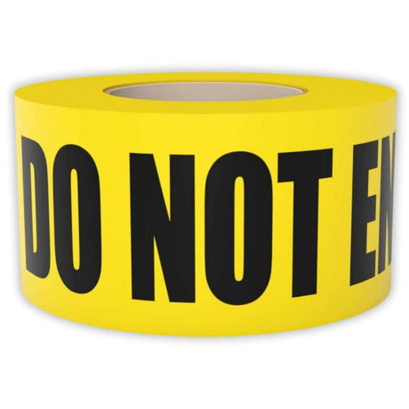 Do Not Enter Barricade Tape: Ensuring Safety with Visibility - Singhal Mart