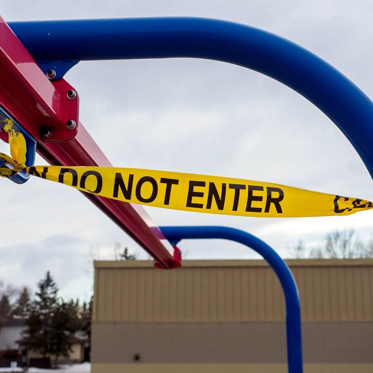 Do Not Enter Barricade Tape: Ensuring Safety with Visibility - Singhal Mart