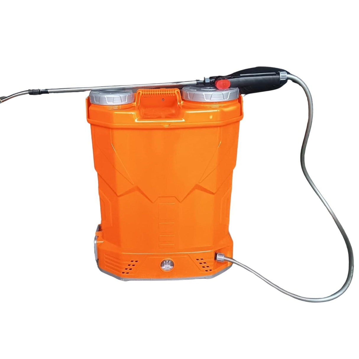 Double Motor Agriculture Sprayer Pump | 20L Tank, Battery Operated Backpack Sprayer with 12V 12Ah Battery for Automatic Use - Singhal Mart