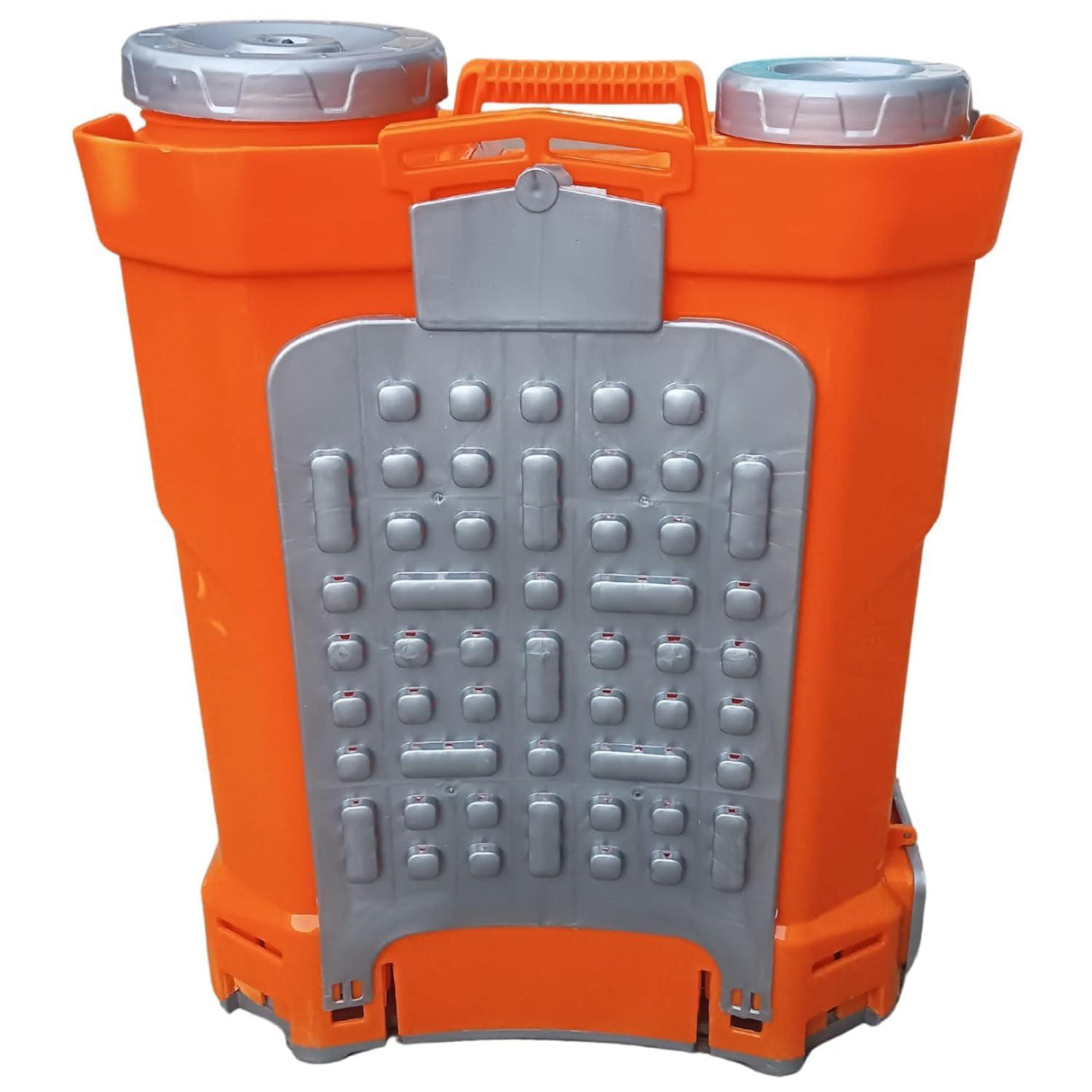 Double Motor Agriculture Sprayer Pump | 20L Tank, Battery Operated Backpack Sprayer with 12V 12Ah Battery for Automatic Use - Singhal Mart