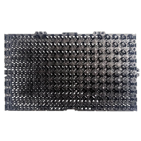 Garden Drain Cell Polypropylene Drainage Mat for Black, 50x25x2 CM - Singhal Mart