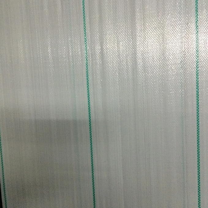 Garden Heavy-Duty Weed Control Mat (4 x 20m) - White Eco-Friendly 90 GSM Landscape Fabric for Effective Weed Blocking in Your Garden - Singhal Mart