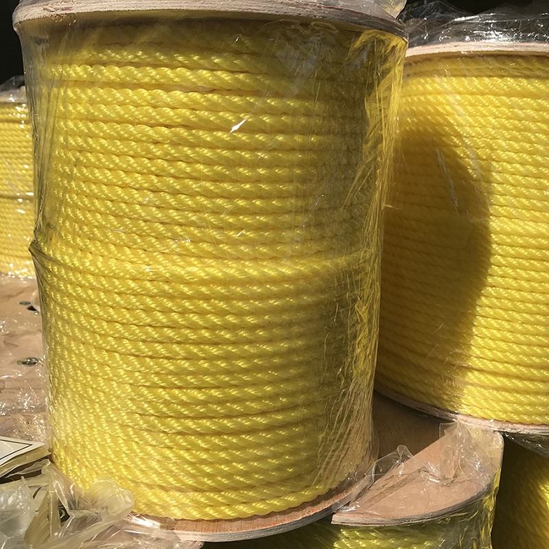 Singhal PP Rope Yellow 220m | High Tensile Strength Nylon Virgin Plastic Twist Rope | Durable, Lightweight, Weatherproof Multiuse Rope for Indoor & Outdoor – Clothes Drying, Packing, Fishing, Survey Line & More