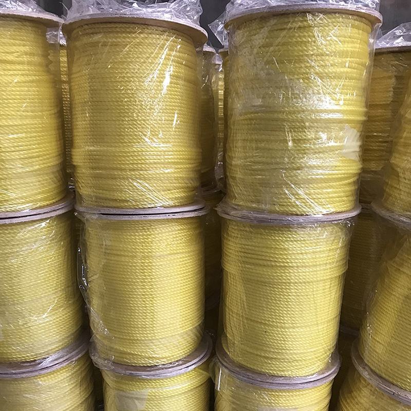 Singhal PP Rope Yellow 220m | High Tensile Strength Nylon Virgin Plastic Twist Rope | Durable, Lightweight, Weatherproof Multiuse Rope for Indoor & Outdoor – Clothes Drying, Packing, Fishing, Survey Line & More
