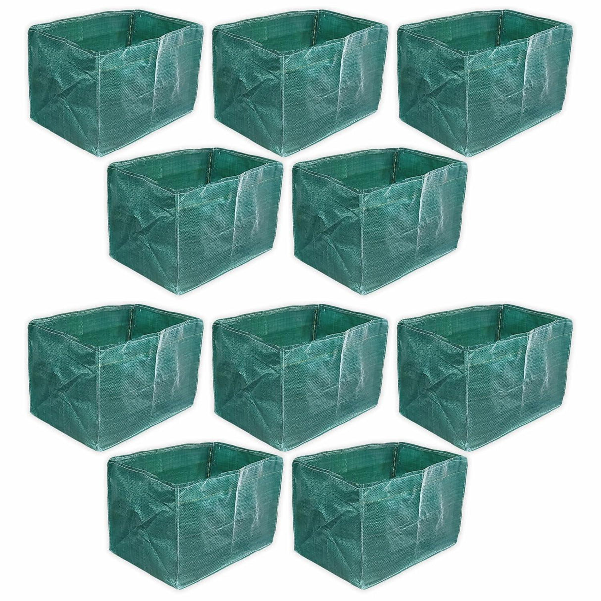 HDPE Grow Bags Rectangular 18x12x12 Pack of 10 - Singhal Mart