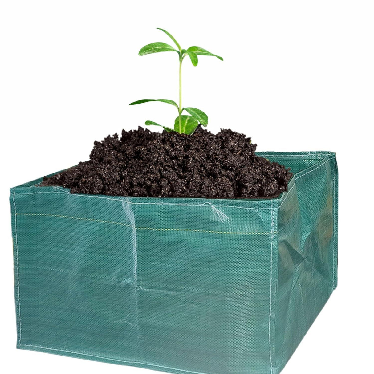 HDPE Grow Bags Rectangular 18x12x12 Pack of 10 - Singhal Mart