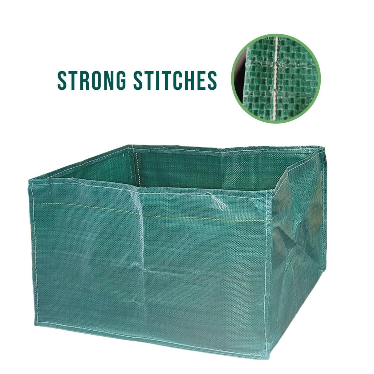 HDPE Grow Bags Rectangular 18x12x12 Pack of 10 - Singhal Mart
