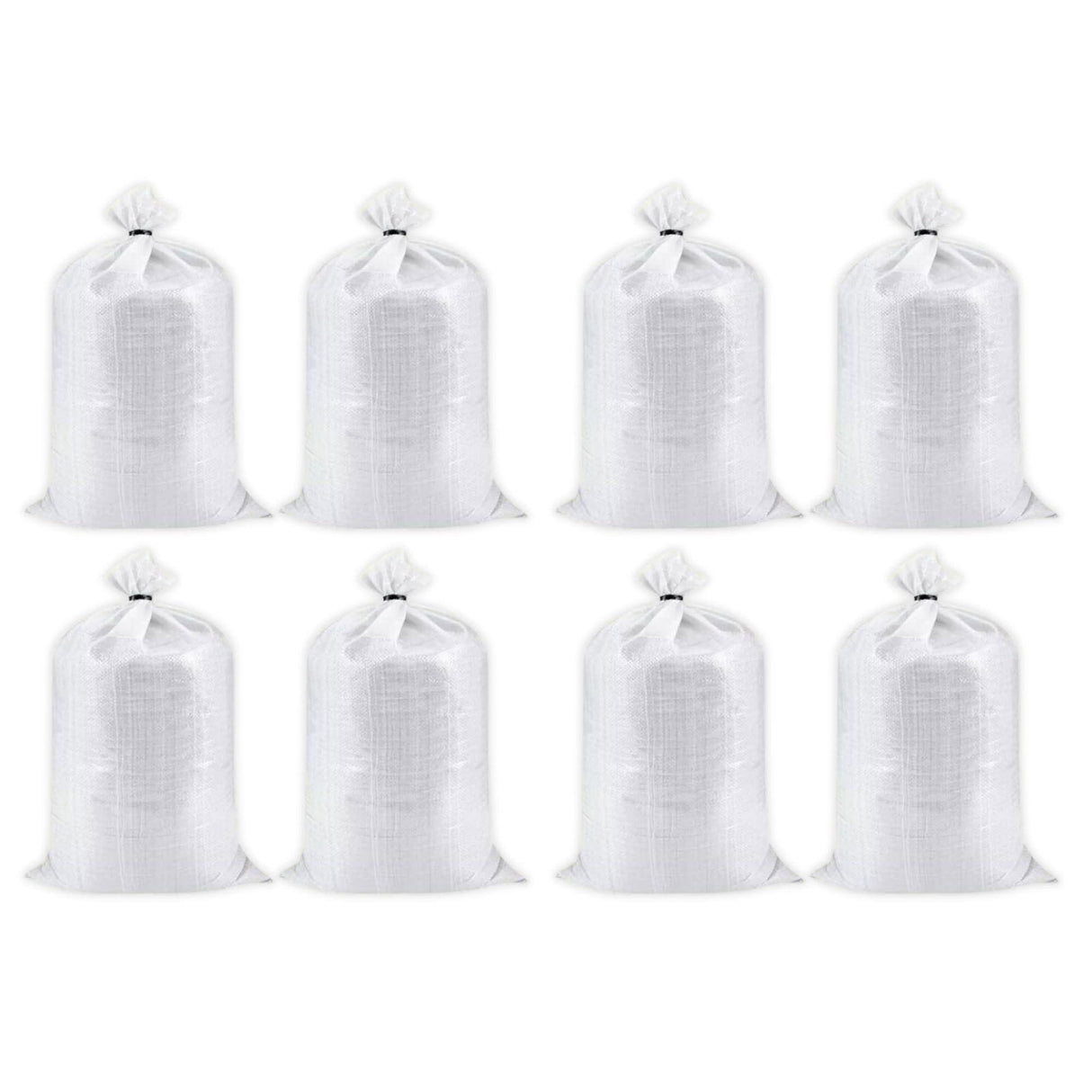 HDPE White Bags for Food Packaging – Perfect for Vegetables, Grains, Wheat, Rice, Sugar, and More – 24x36 Inch Size, Set of 8 Pieces - Singhal Mart