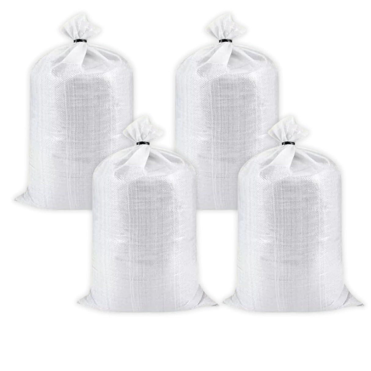HDPE White Bags for Food Packaging – Perfect for Vegetables, Grains, Wheat, Rice, Sugar, and More – Size 24x36 Inches, Set of 10 Pieces - Singhal Mart