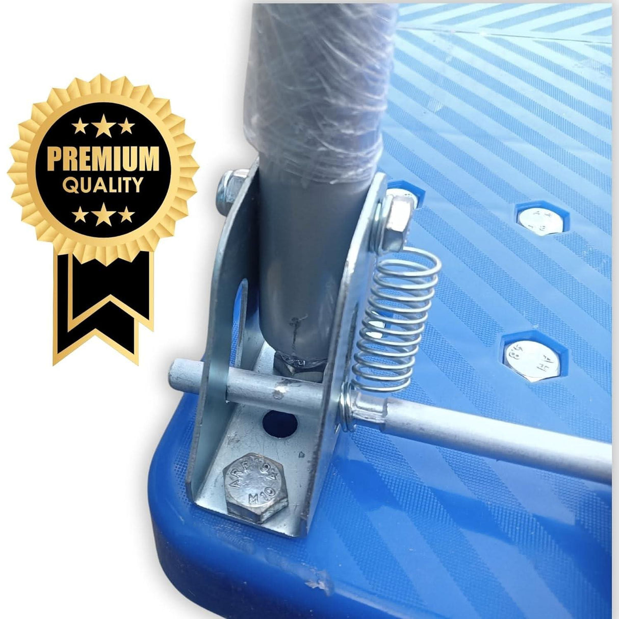 Heavy Duty Folding Trolley with 150 kg Weight Capacity for Versatile Material Handling - Singhal Mart