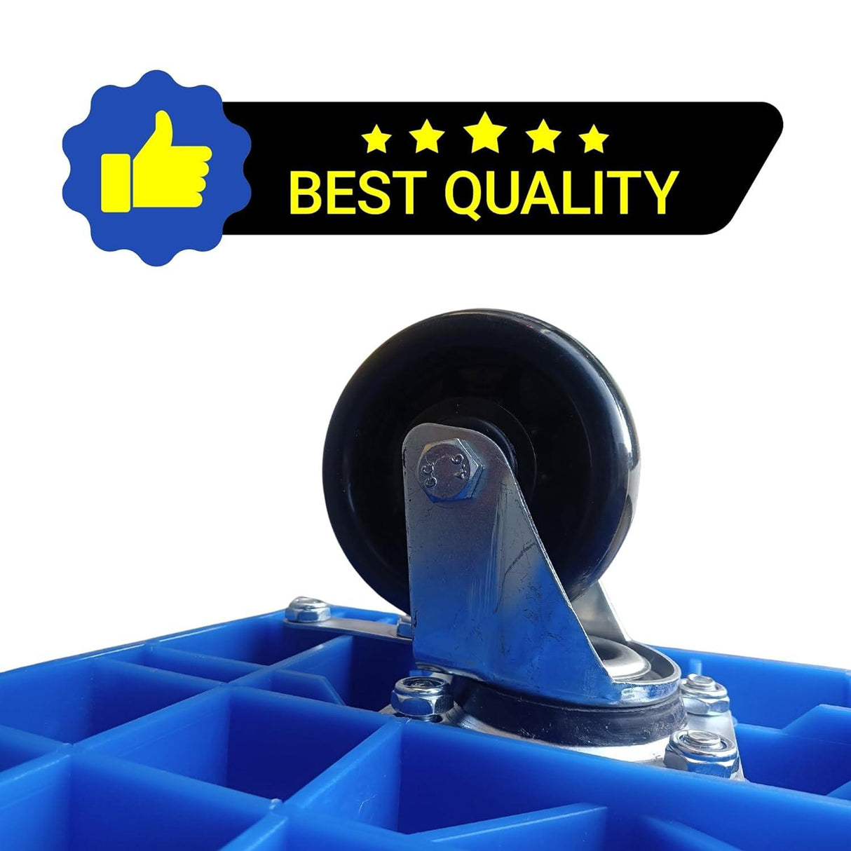 Heavy Duty Folding Trolley with 300 kg Weight Capacity for Versatile Material Handling - Singhal Mart