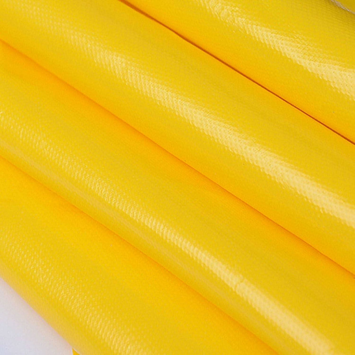 Heavy Duty Tarpaulin Sheet Yellow 170 GSM - Reinforced, UV Resistant, Waterproof - Singhal Mart