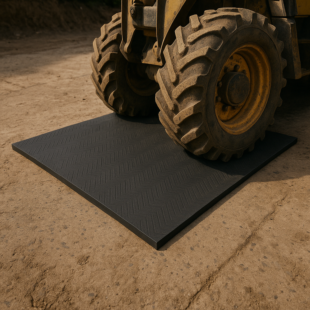 Cow-Mat Animal Feeding Mat, measuring 8 x 5 feet, designed to enhance comfort and efficiency for your livestock feeding needs