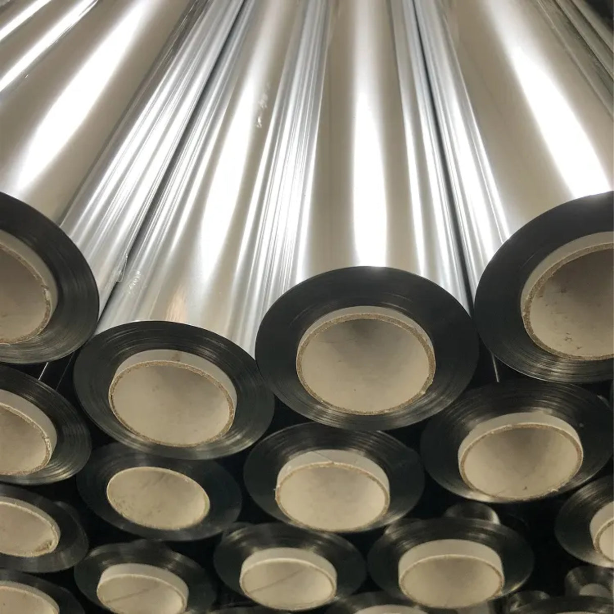 Singhal Metallized PET Film Roll - 50 Micron, 1000 mm Width (1 Roll - 56 KG) Gold & Matte Blue | Reflective, Durable Film for Packaging, Decoration, Craft & Industrial Use