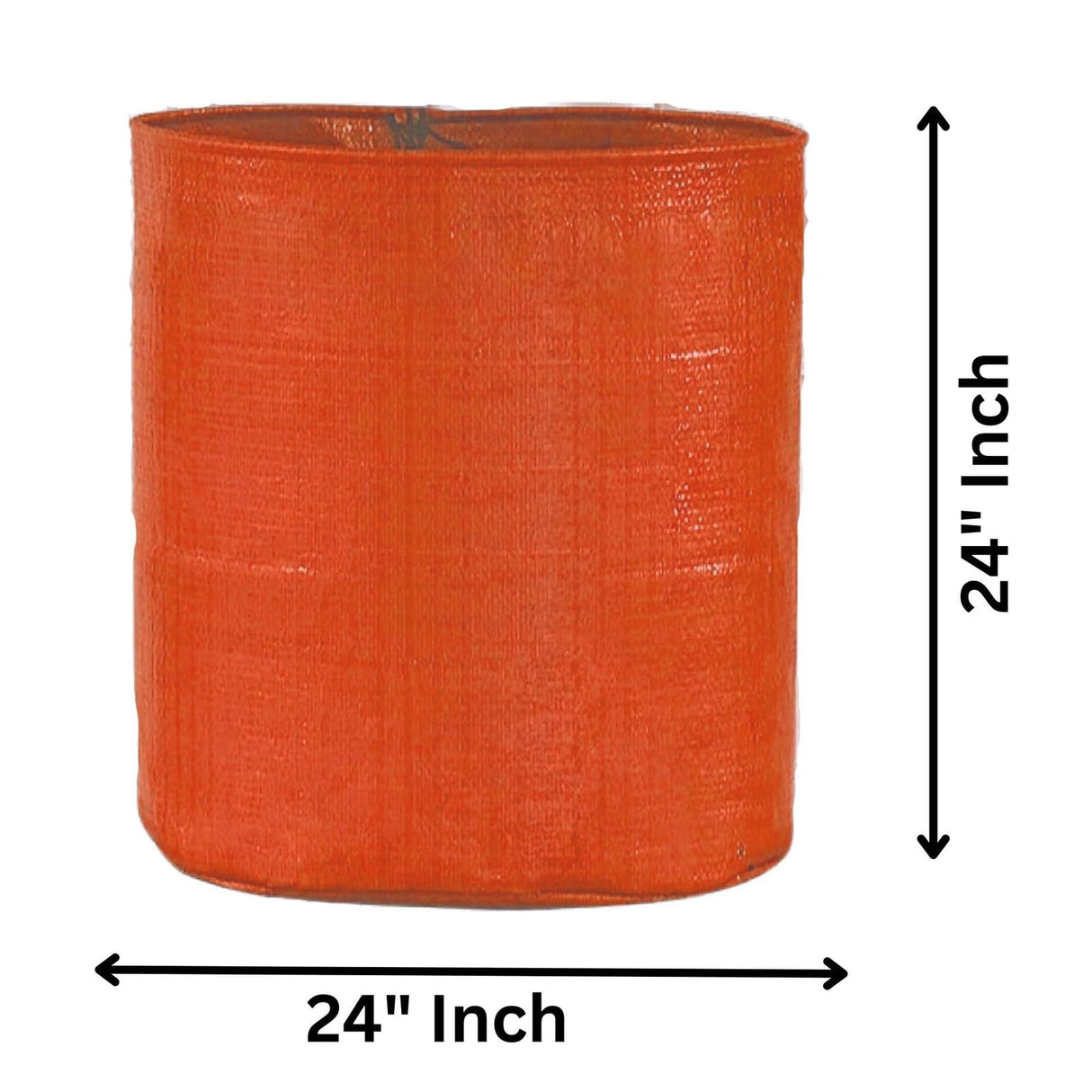 Orange Grow Bags Size 9x9  to 24x24 Inch - Singhal Mart