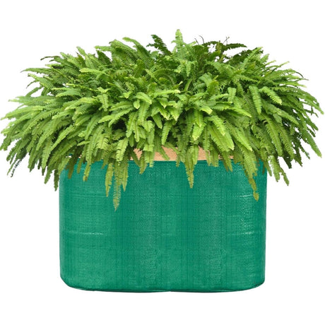 Pack of 20 15x9 Inch HDPE UV-Protected Round Grow Bags – Perfect for Terrace and Vegetable Gardening - Singhal Mart