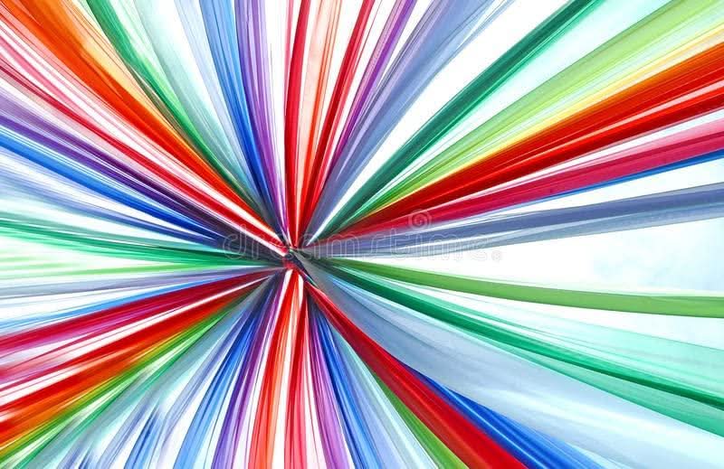 Party Decoration Ribbon 6 pcs each 1.5 Inch,x45 Meter - Singhal Mart