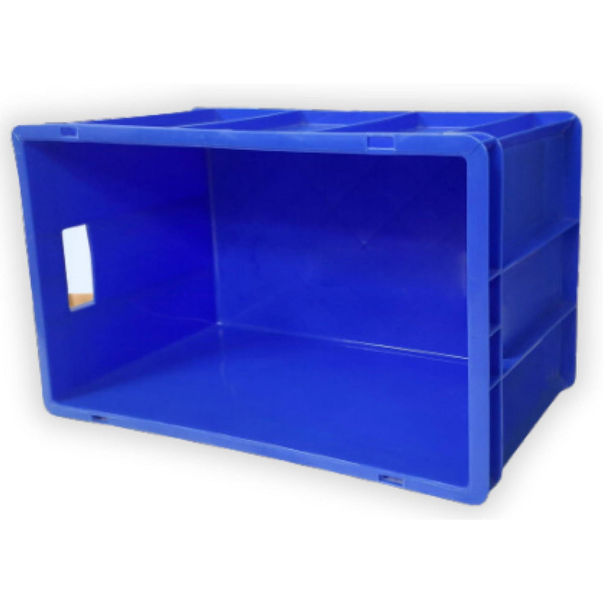 Plastic Crate 500x325x250 MM Big Storage Basket for Vegetable, Fruit, Milk - Singhal Mart