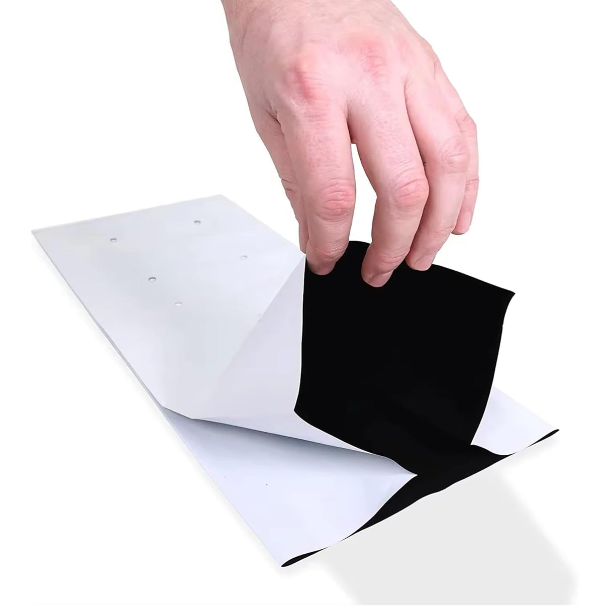 Poly Grow Bags - 5 pcs, 24x24x40 cm, White Outside, Black Inside, Great for Vegetables and Flowers. Perfect for all your gardening needs - Singhal Mart