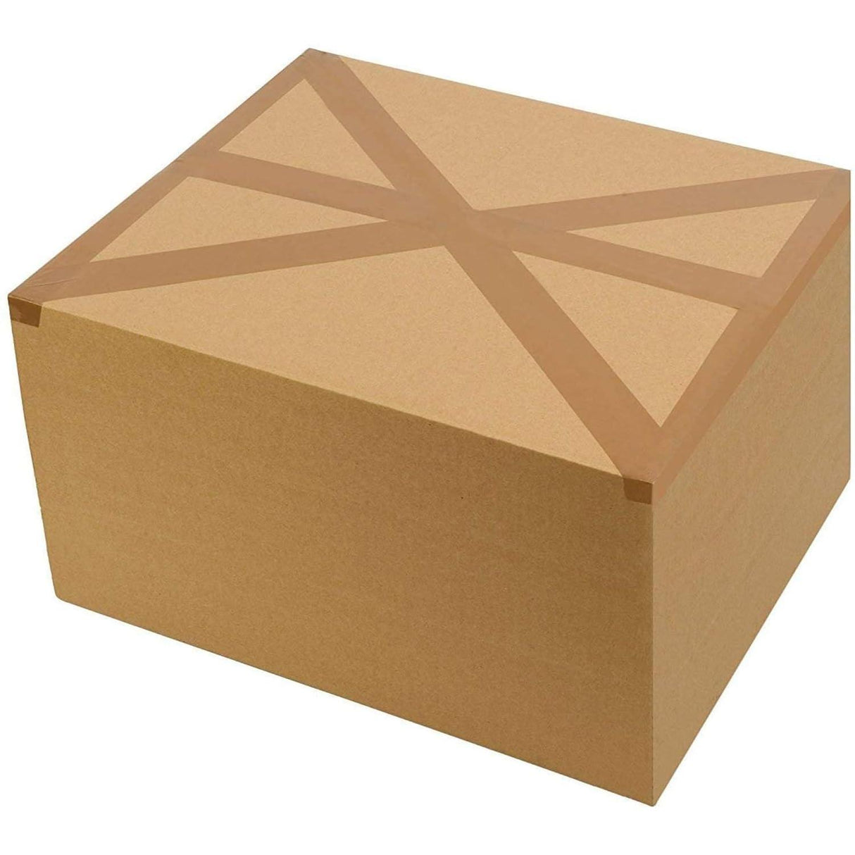 Premium Cello Tape 2 Inch (5 cm) Wide, 65m Length, Brown | BOPP Packaging Tape, Set of 6 Rolls - Singhal Mart