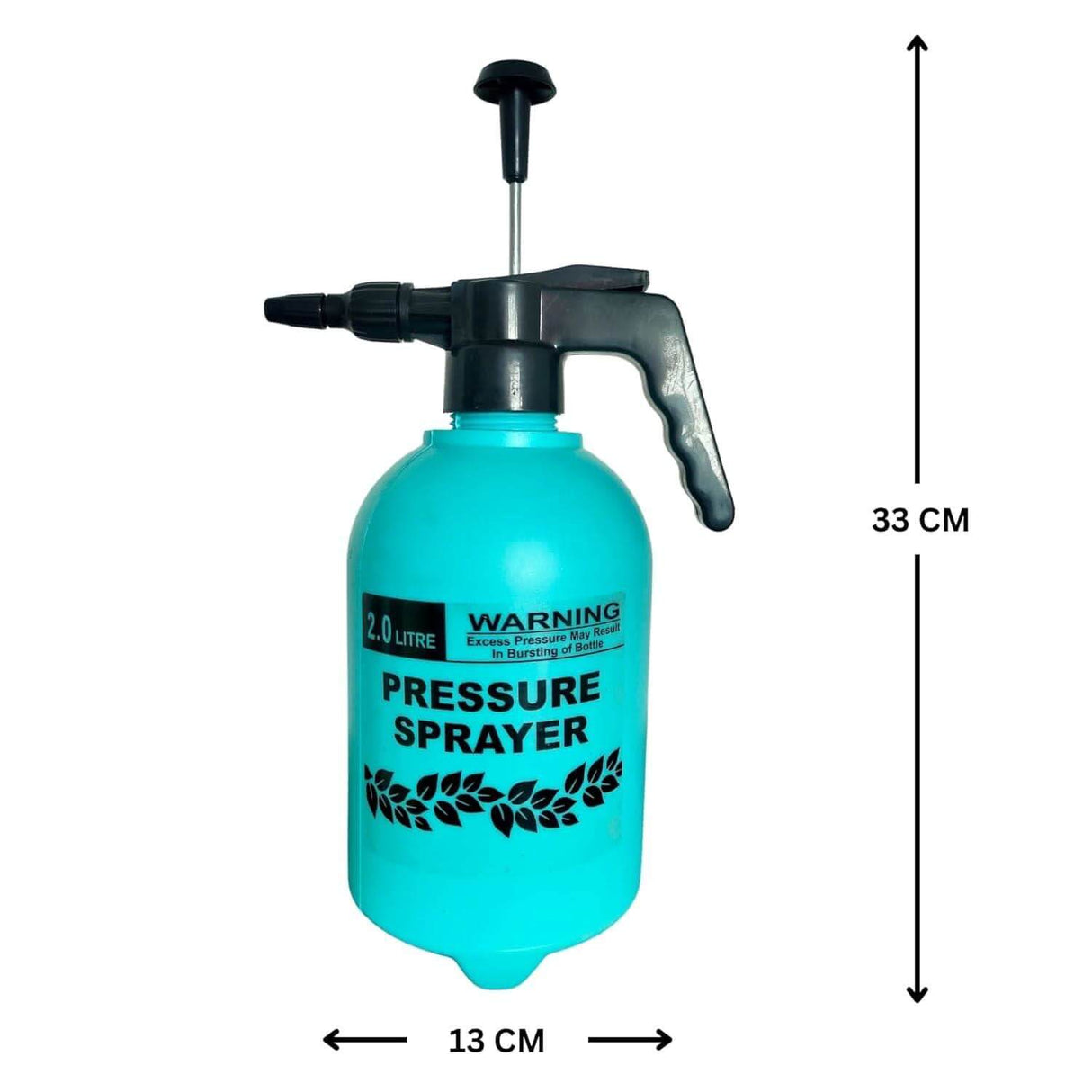 Pressure Spray Pump 2Ltr for Garden Water, Pest and Weed Control - Singhal Mart
