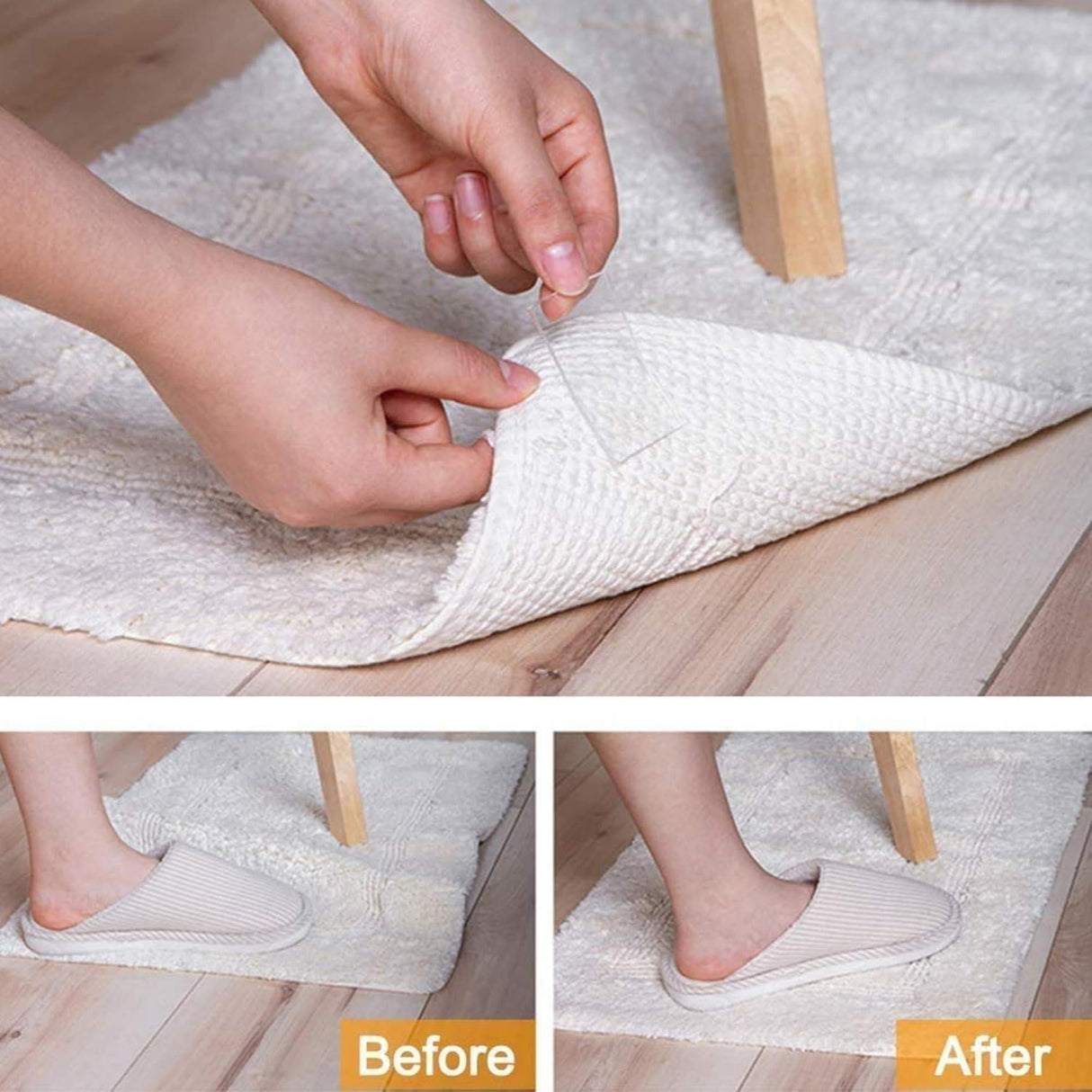 SINGHAL 3 Meters Silicone Double-Sided Tape, Pack of 3 | Super Sticky Gel Grip, Washable, Reusable, No Residue – Versatile Tape for Home & Office - Singhal Mart