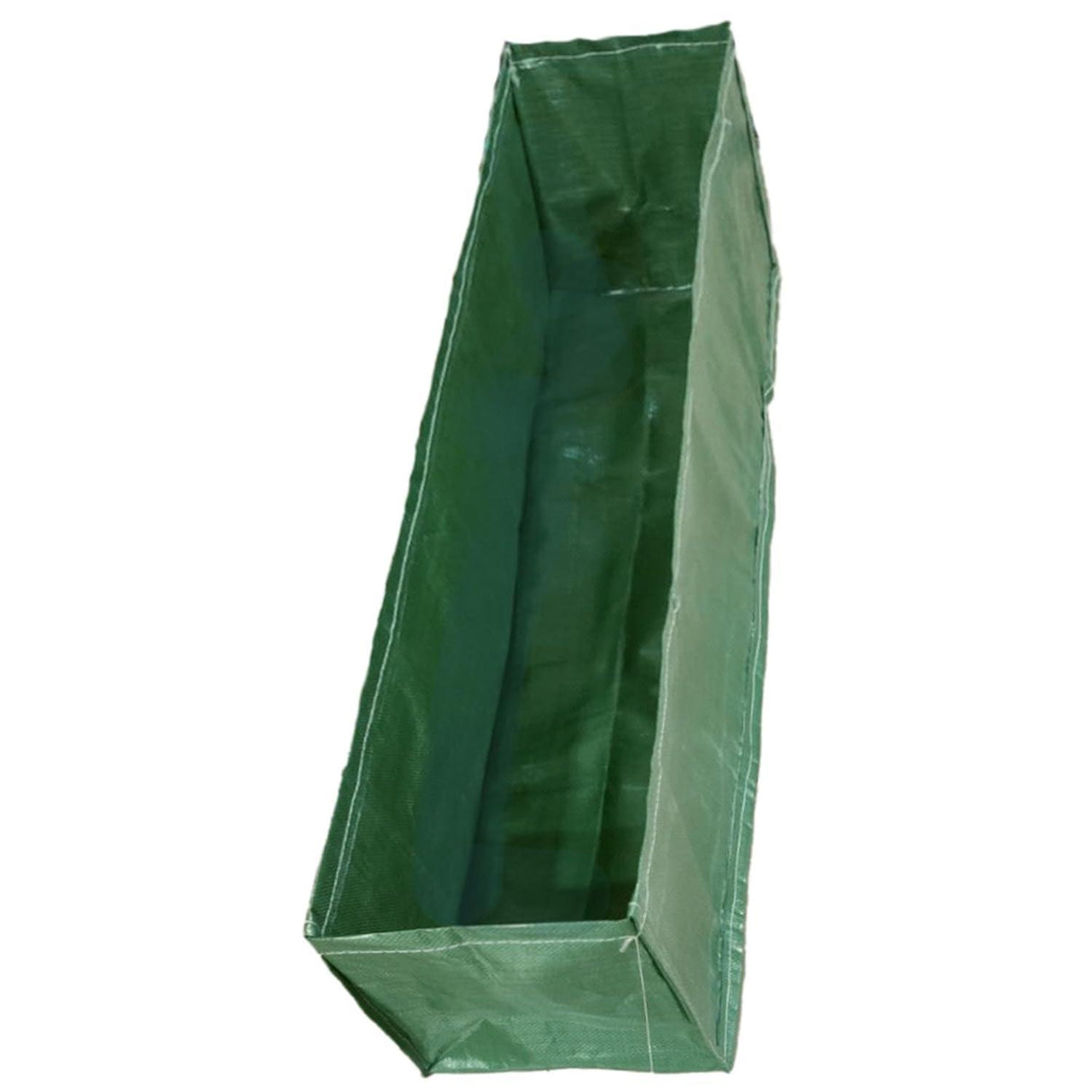 SINGHAL HDPE UV Protected Rectangular Grow Bags 60x12x12 Inches Pack of 2, Ideal for Terrace and Vegetable Gardening (Green) - Singhal Mart