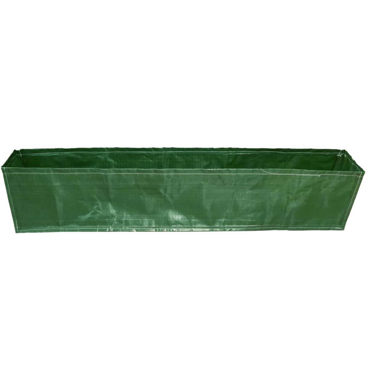 SINGHAL HDPE UV Protected Rectangular Grow Bags 60x12x12 Inches Pack of 2, Ideal for Terrace and Vegetable Gardening (Green) - Singhal Mart