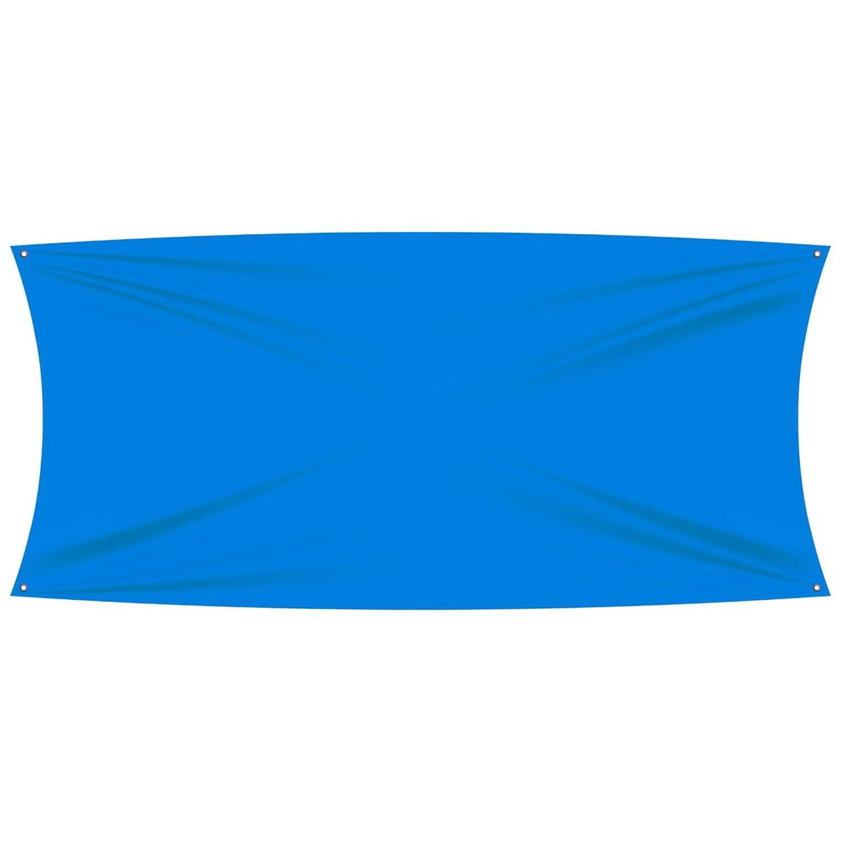 Singhal 12x15 ft Tarpaulin Sheet, 170 GSM HDPE, Waterproof, UV Treated, Heavy Duty Blue Tarpaulin with Strong Aluminum Eyelets at Every Corner - Singhal Mart