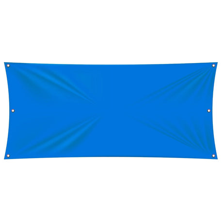 Singhal 18x24 ft Tarpaulin Sheet, 170 GSM HDPE, Waterproof & UV Treated, Heavy Duty Blue Tarpaulin with Strong Aluminum Eyelets at Each Corner - Singhal Mart