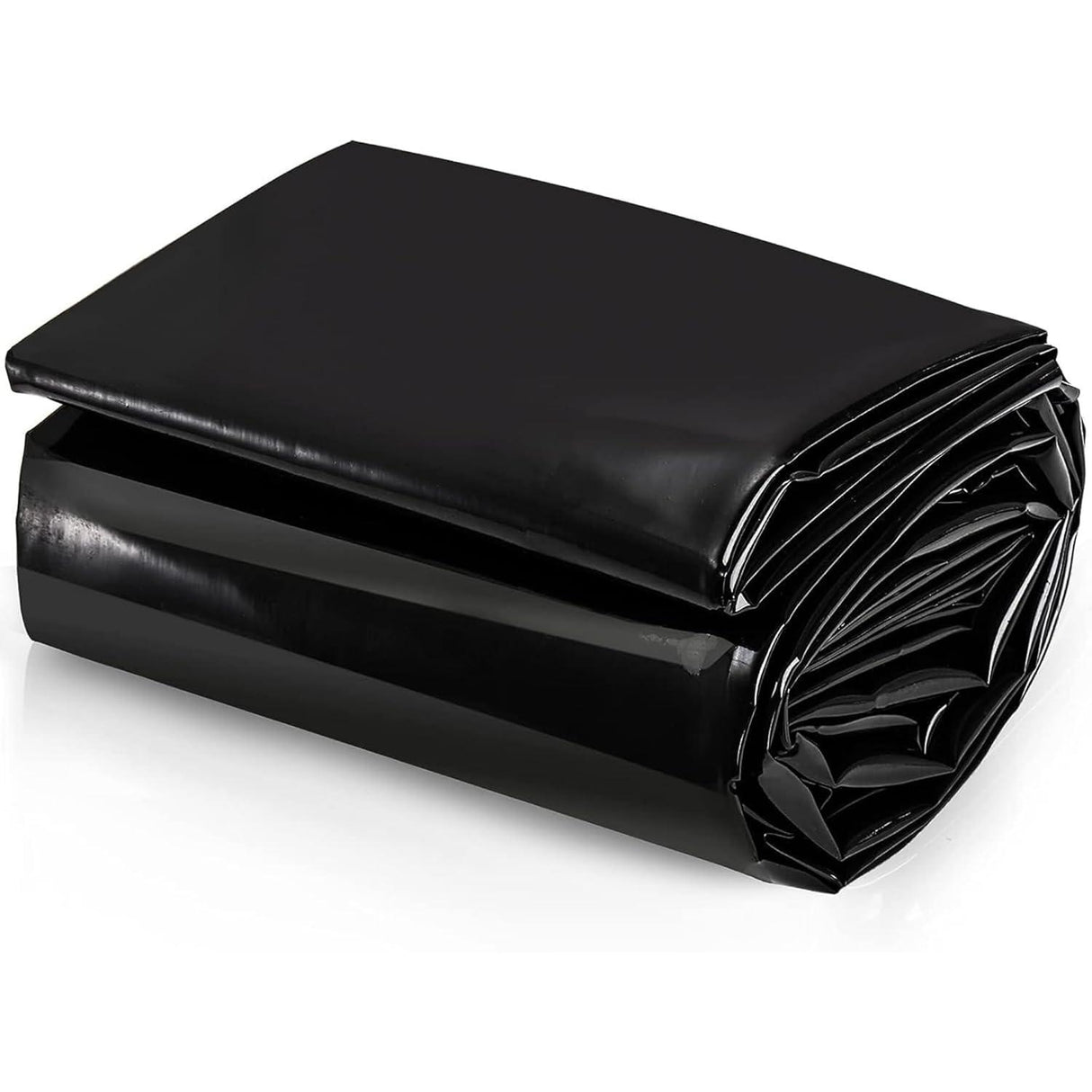 Singhal 250 Micron HDPE Pond Liner Sheet Geomembrane Sheet 4.23ft x 20ft, Heavy Duty Small Garden Backyard Waterfall Lilly Ponds Lining Fabric (Black) - Singhal Mart