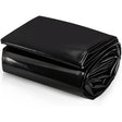 Singhal 300 Micron HDPE Pond Liner Sheet Geomembrane Sheet 3ft x 20ft, Heavy Duty Small Garden Backyard Waterfall Lilly Ponds Lining Fabric (Black) - Singhal Mart