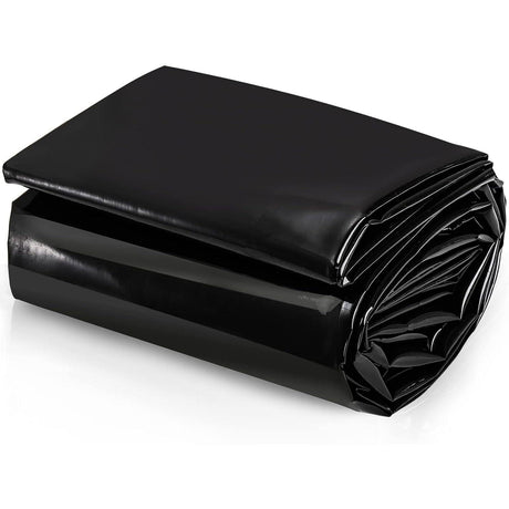 Singhal 300 Micron HDPE Pond Liner Sheet Geomembrane Sheet 3ft x 20ft, Heavy Duty Small Garden Backyard Waterfall Lilly Ponds Lining Fabric (Black) - Singhal Mart