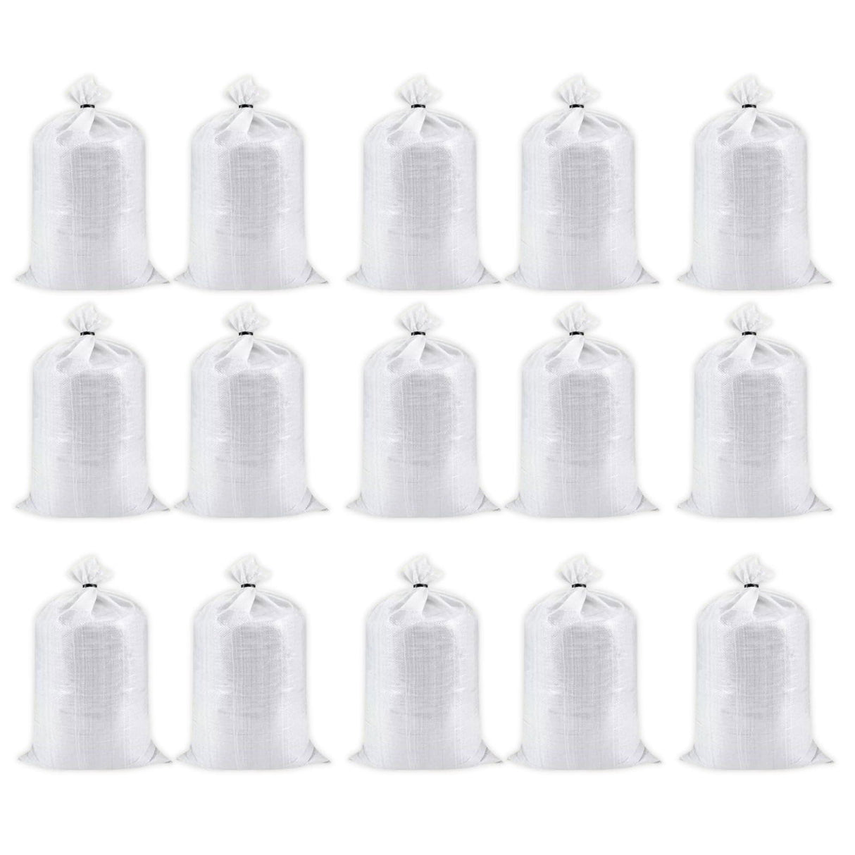 Singhal Empty Bags (27x45 inches) for Packing Food, Vegetables, Grains, Wheat, Rice, Sugar, etc. - Pack of 15 - Singhal Mart