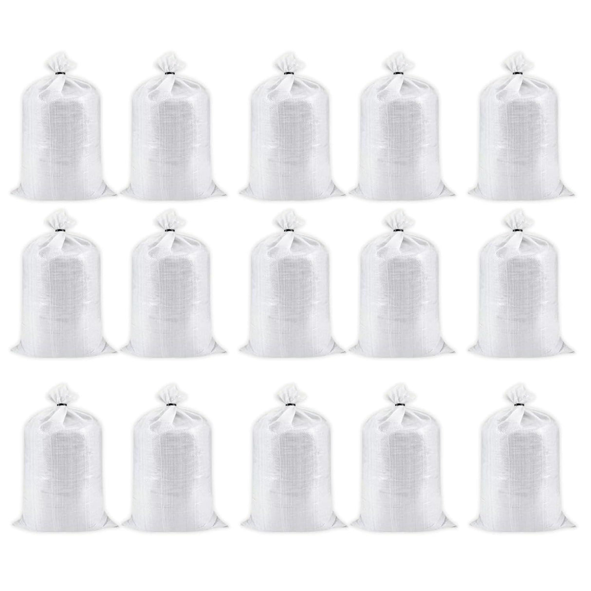 Singhal Empty Bags (27x45 inches) for Packing Food, Vegetables, Grains, Wheat, Rice, Sugar, etc. - Pack of 15 - Singhal Mart