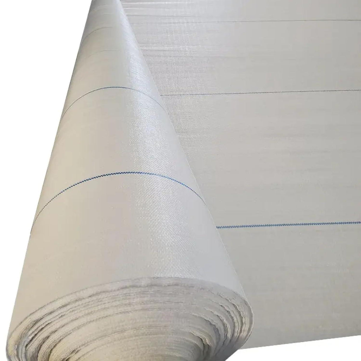 Singhal Garden Weed Control Mat, 4 x 25m, Heavy Duty 125 GSM, Eco-Friendly White Landscape Fabric for Effective Weed Blocking and Garden Bed Use - Singhal Mart